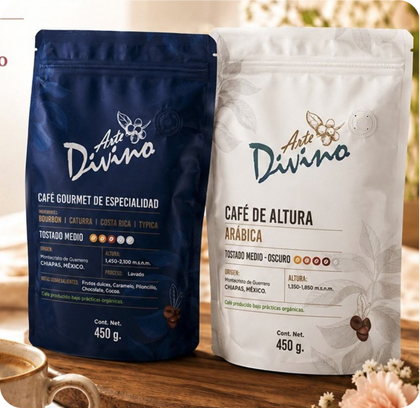 Empaques para industria cafetalera