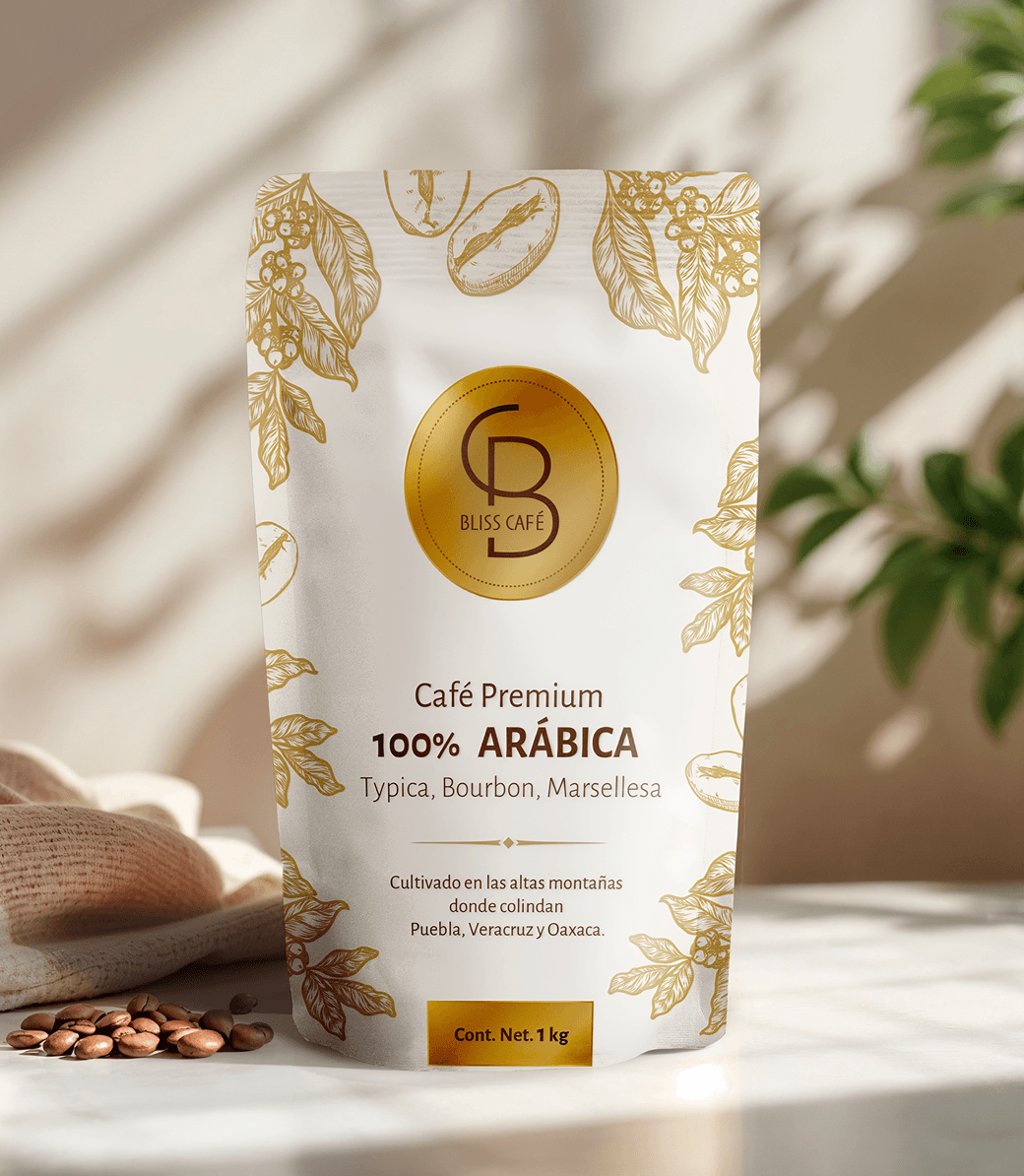 Diseño gráfico para Bliss Café