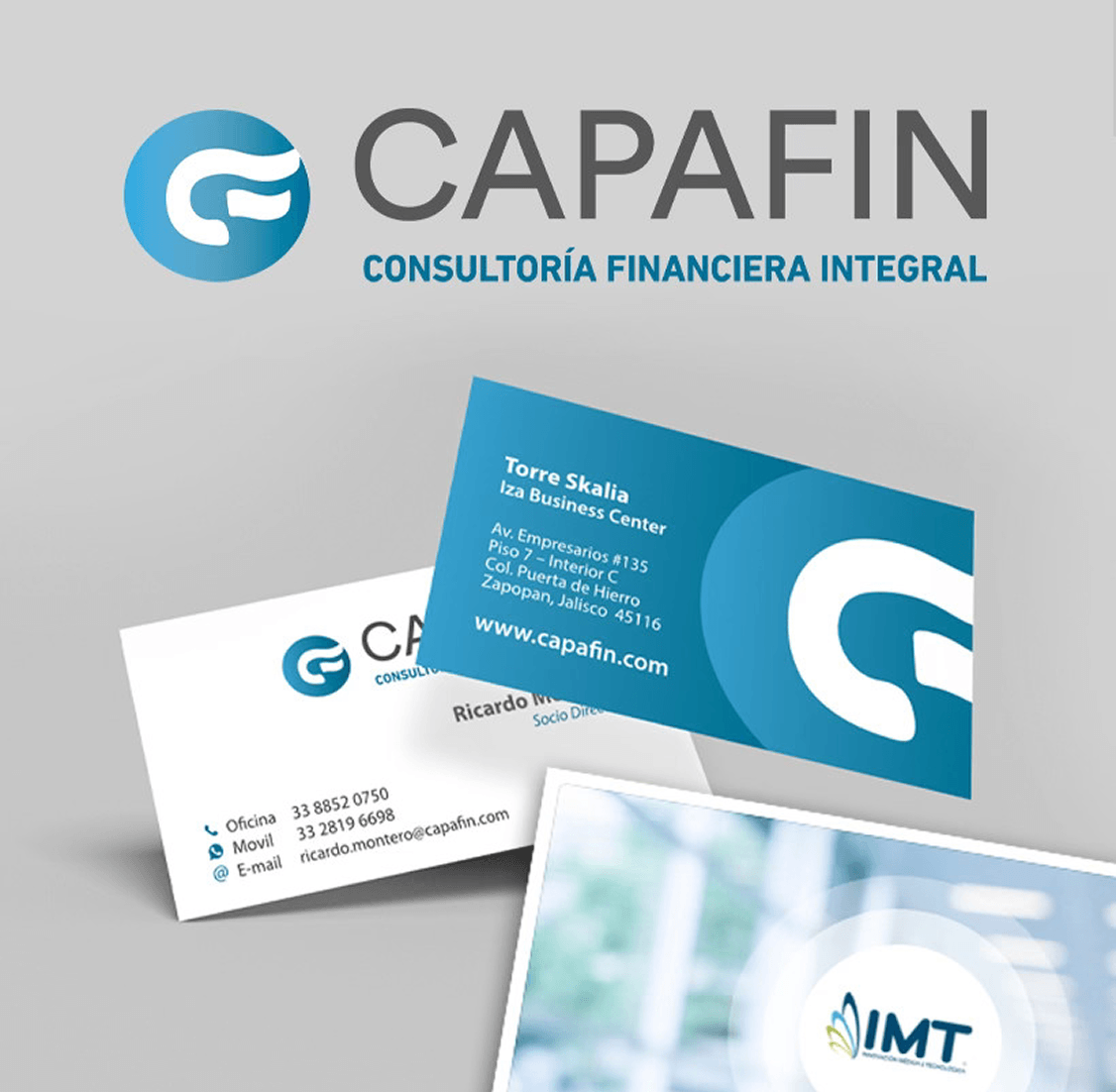 Diseño gráfico para Capafin