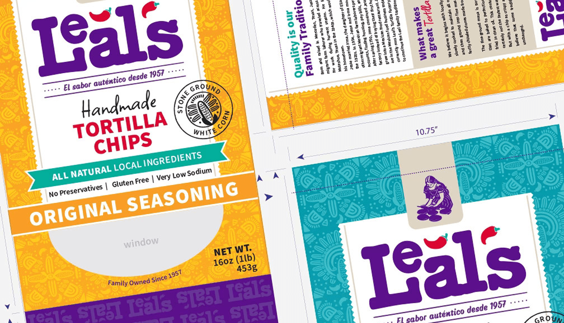 Diseño gráfico para Leals